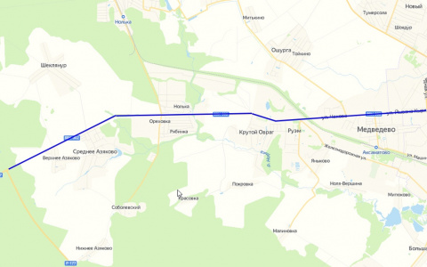 В Марий Эл появился участок дороги под названием «Подъезд к Йошкар-Оле»