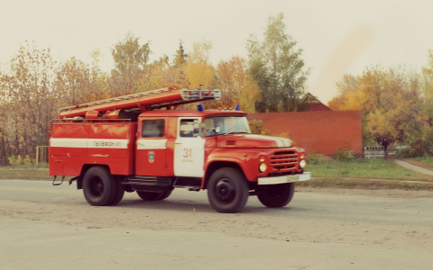 В Марий Эл пожаром уничтожен магазин