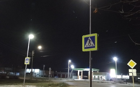 В Йошкар-Оле на пешеходных переходах становится светлее