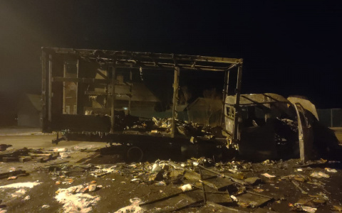 В Марий Эл на ходу вспыхнула машина