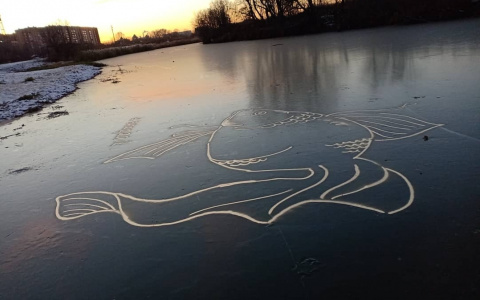 На Кокшаге в Йошкар-Оле появилась "золотая рыбка", исполняющая желания