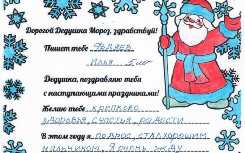 «Дедушка Мороз, будь счастлив»: малыши из реабилитационного центра просят машинки и робота