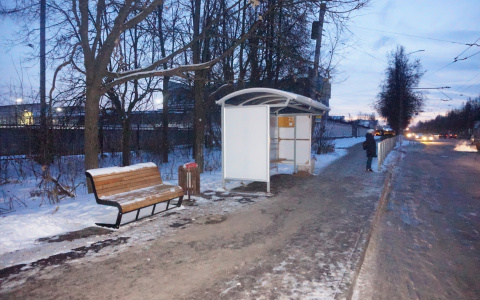 В Йошкар-Оле обновят остановочные павильоны