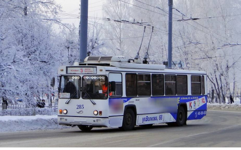 Стало известно, как будут ездить троллейбусы в Новый год в Йошкар-Оле