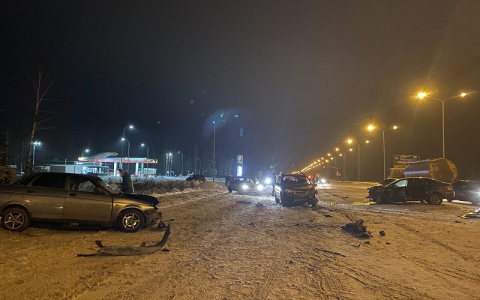 Девять пострадавших: водитель иномарки не справился с управлением