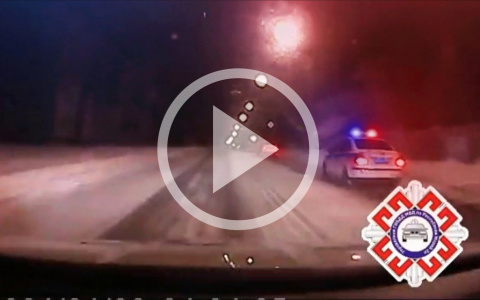 Полицейские гнались за "десяткой" по всему городу