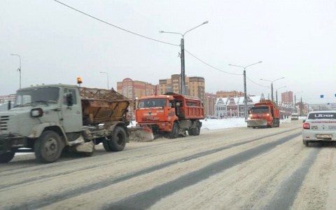 53 тысячи тонны собранного снега было вывезено за пределы Йошкар-Олы
