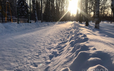 Жителей Йошкар-Олы ждет морозная, солнечная погода