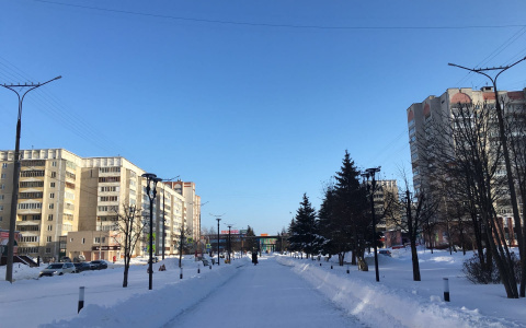 В понедельник в Йошкар-Оле ожидается мороз и солнце