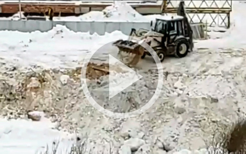 Администрация Йошкар-Олы накажет виновных в сбросе стройматериалов в пруд