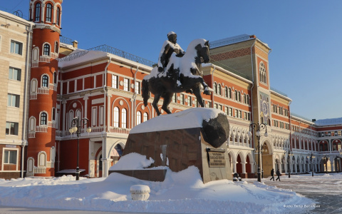 В последний рабочий день недели Йошкар-Олу озарит теплым весенним солнцем