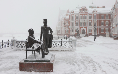 В Йошкар-Олу придет теплый ветер, принеся с собой небольшой снегопад