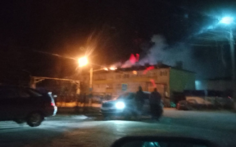 Произошло возгорание  жилого дома в поселке Килемары
