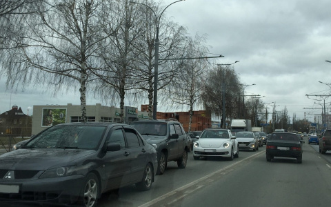 Которую неделю в Йошкар-Оле сильные пробки в час-пик