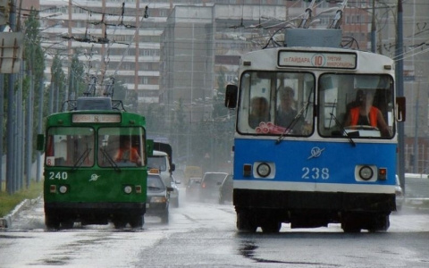 В Йошкар-Оле на время праздников изменится схема движения троллейбусов