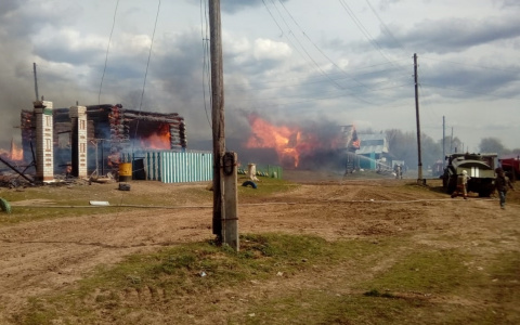 В одной из деревень Марий Эл за день сгорели три дома подряд