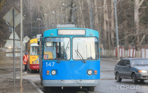 Два йошкар-олинских троллейбуса на время изменят схему движения