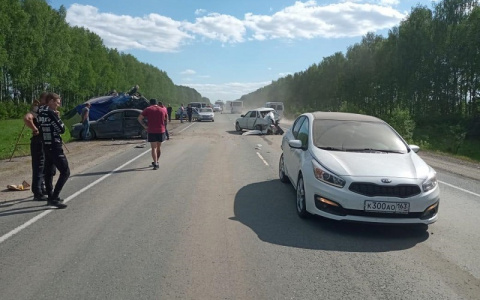 Причиной массового ДТП на Казанском тракте в Марий Эл стал мобильный телефон