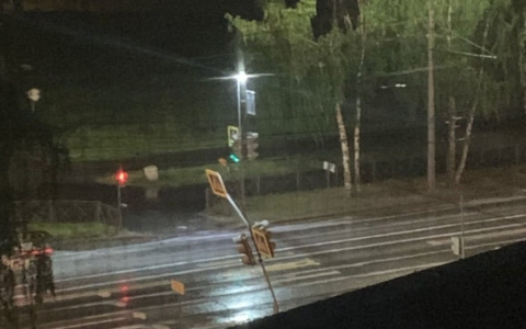 В Марий Эл вчера пронеслась настоящая буря