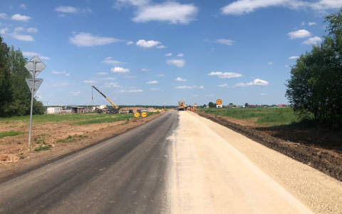 В Марий Эл продолжают ремонтировать загородные трассы