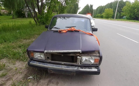 В Йошкар-Оле полицейские задержали пьяного водителя без прав