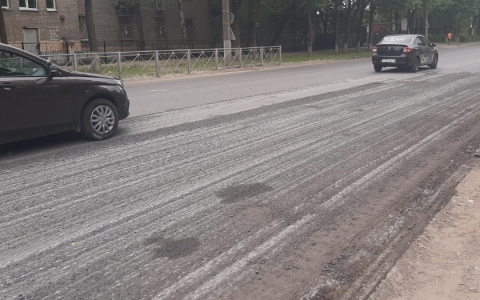 На одной из самых плачевных дорог Йошкар-Олы начался ремонт