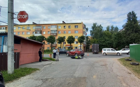 «За рулем была женщина»: появились подробности ДТП с мотоциклистом на Лебедева в Йошкар-Оле