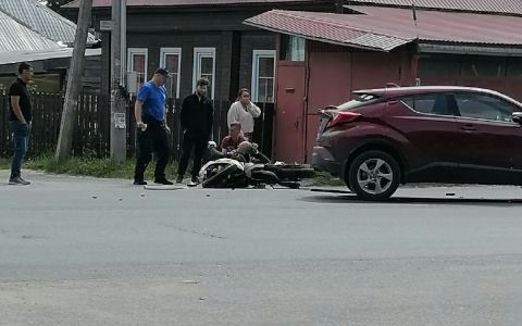 Полицейские просят откликнуться йошкаролинцев, которые стали свидетелями ДТП с мотоциклом на Лебедева