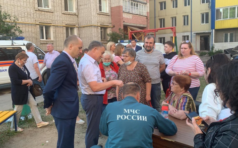 На одной из улиц Йошкар-Олы развернут оперативный штаб