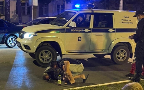 В центре Йошкар-Олы сбили человека на пешеходном переходе