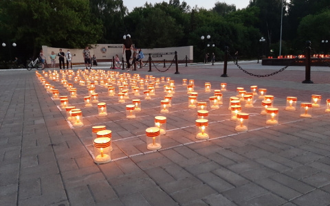 В Йошкар-Оле зажгли свечи в память о начале Великой Отечественной войны