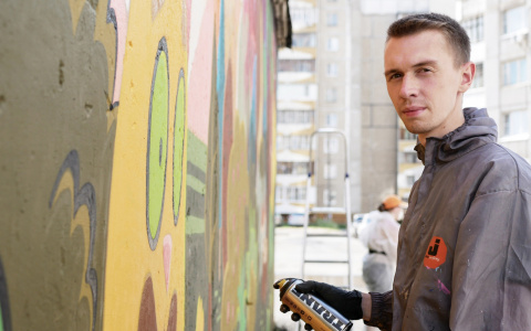 Проект «Краски города» вновь хочет встряхнуть Йошкар-Олу невероятными граффити