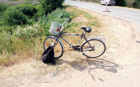 На трассе в Марий Эл велосипедист угодил под колеса автомобиля