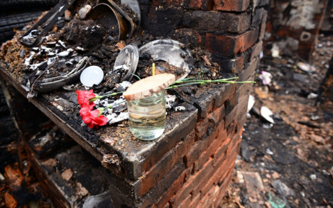 Пожарные нашли в сгоревшем доме тело жителя Марий Эл