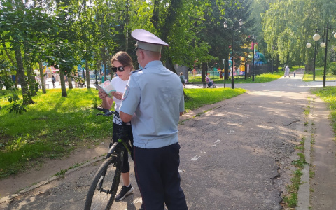 Йошкар-олинским велосипедистам расскажут про ПДД