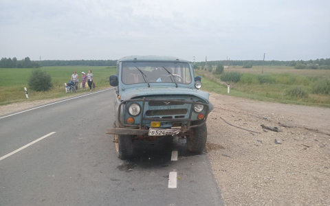 Известны подробности серьезного ДТП с УАЗиком на Санчурском тракте в Марий Эл