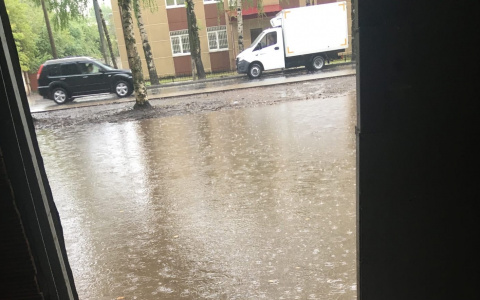 В Йошкар-Оле после ремонта дороги на Машиностроителей начала скапливаться вода