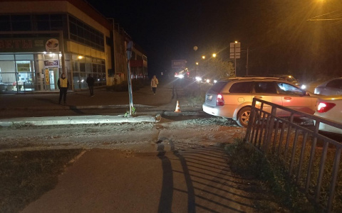 В Йошкар-Оле благородный водитель отвез в больницу пешехода, которого сам же сбил