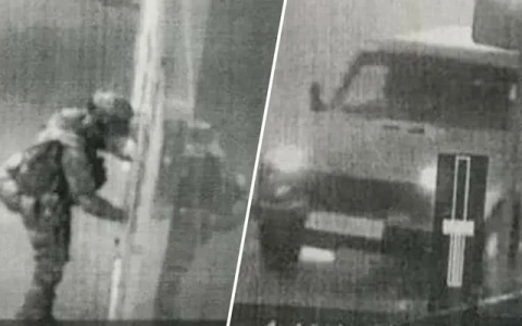 Неизвестный в военной форме и оружием ворвался в полицию, убив перед этим семью