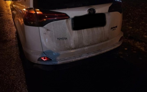 ГИБДД разыскивает неизвестного водителя «въехавшего» в иномарку