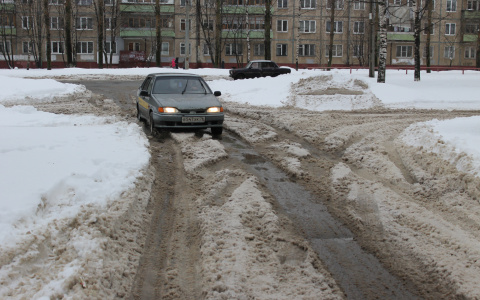 Стало известно, когда в Йошкар-Оле начнут чистить дороги от "каши"
