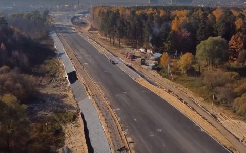 Появились кадры строительства новой магистральной улицы в Йошкар-Оле