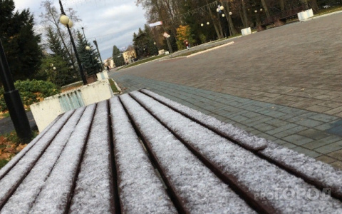 «Зима уже близко»: в Йошкар-Олу пришла минусовая погода