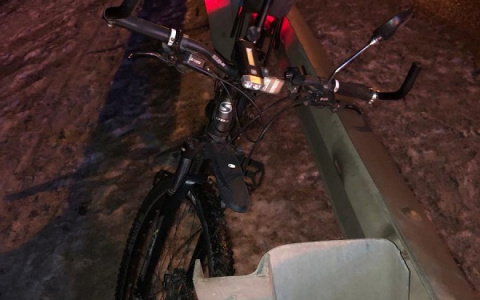 В Марий Эл пьяная автоледи сбила велосипедиста и попыталась сбежать от правосудия