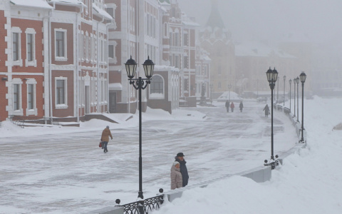 «Мороз и солнце»: в Йошкар-Оле ожидается сильный ветер и снегопад
