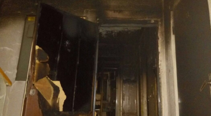 Стала известна причина пожара в йошкар-олинской квартире, где погас свет и повалил дым