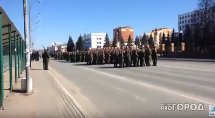 В Йошкар-Оле начались репетиции парада Победы