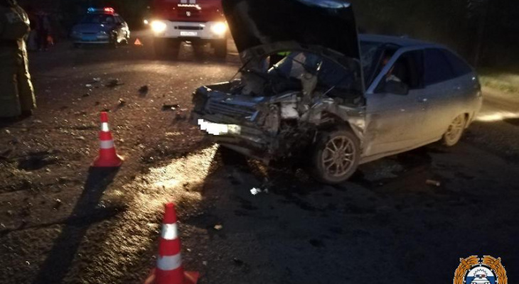 Появились подробности страшной аварии в Йошкар-Оле, где обе машины 