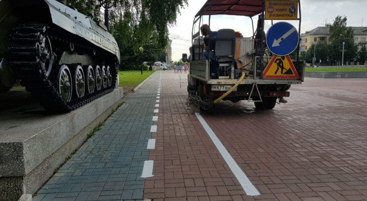 В Центральном парке Йошкар-Олы появится первая велодорожка