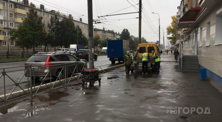 В центре Йошкар-Олы поставили ограду от лихачей